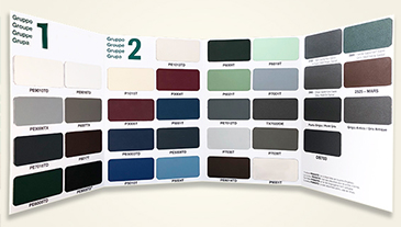 PVC Window Colour Palette