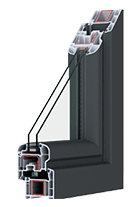Heat insulation of PVC windows 5stars